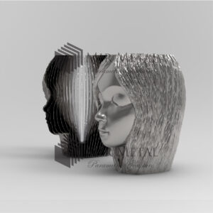 Girl Face Sculpture 2